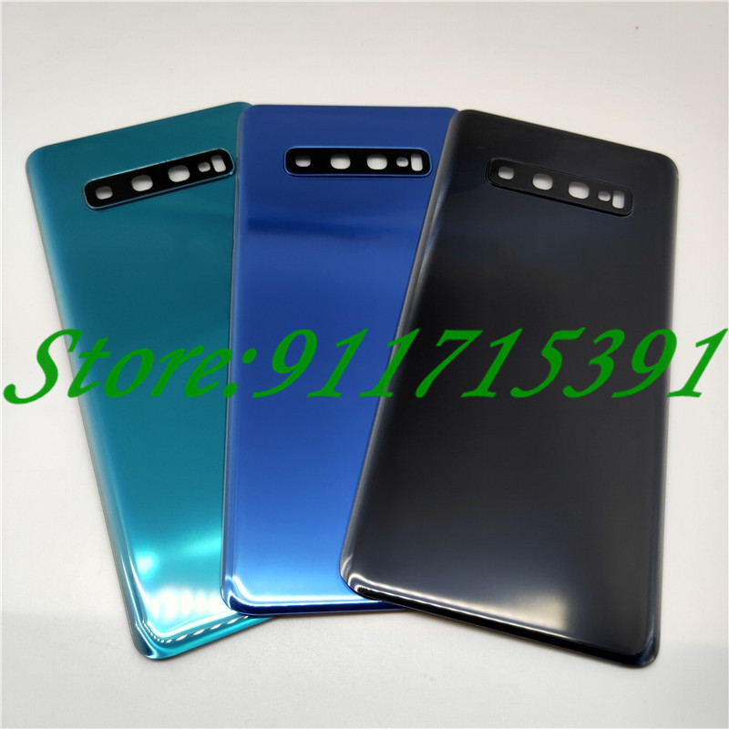 Samsung galaxy  s10e s10 s10 plus lasi akun takakannen luukun kotelon vaihtokorjausosat + kameran linssin kehys