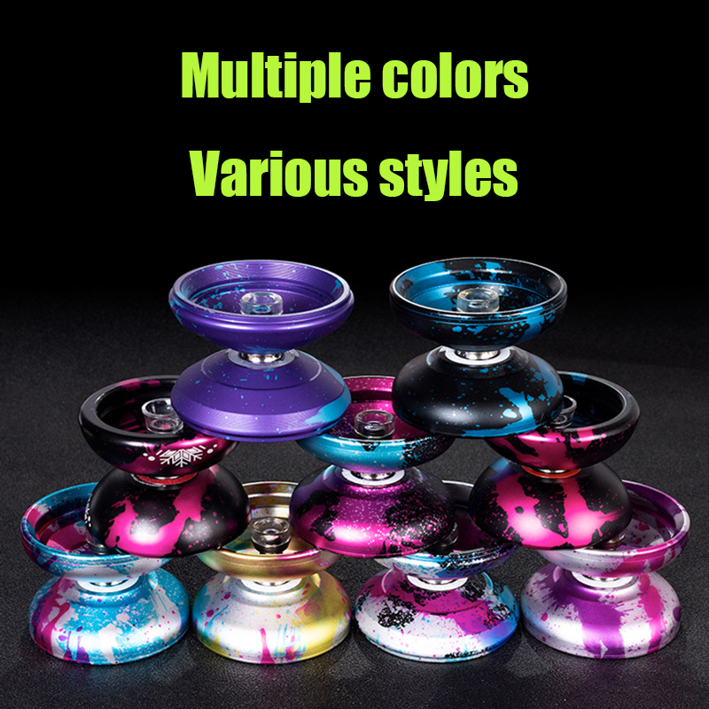 Yoyo Competition Metal Yo Yo Factory with 10 Ball Bearing Alloy Aluminum High Speed Unresponsive Toys for Kids Yoyo