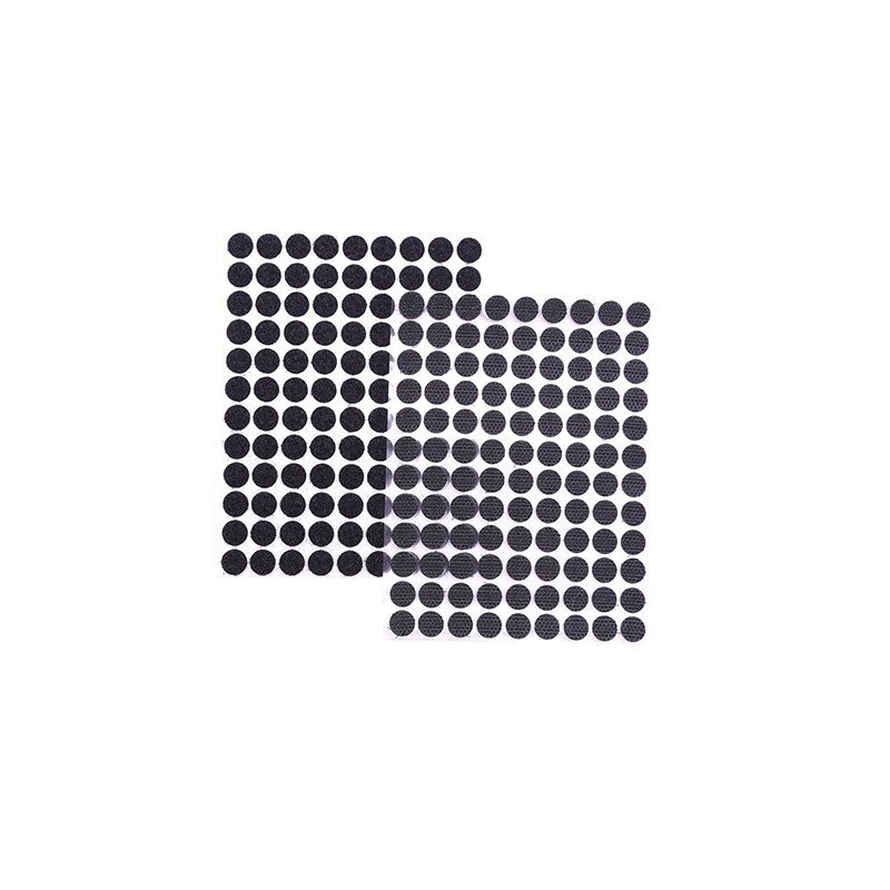 100 Pairs Velcros Adhesive Fastener Tape White Black Nylon Round Magic Sticker Dots 10/15/20mm Hook And Loop Garment Accessories: black 10mm 100pair