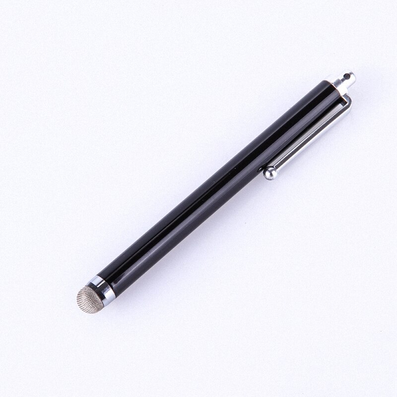 Universal Metall Mesh Micro Faser Spitze Touch Screen Stylus Pen für iPhone für Samsung Smart Phone Tablet PC Stylus Stift 10 teile/paket