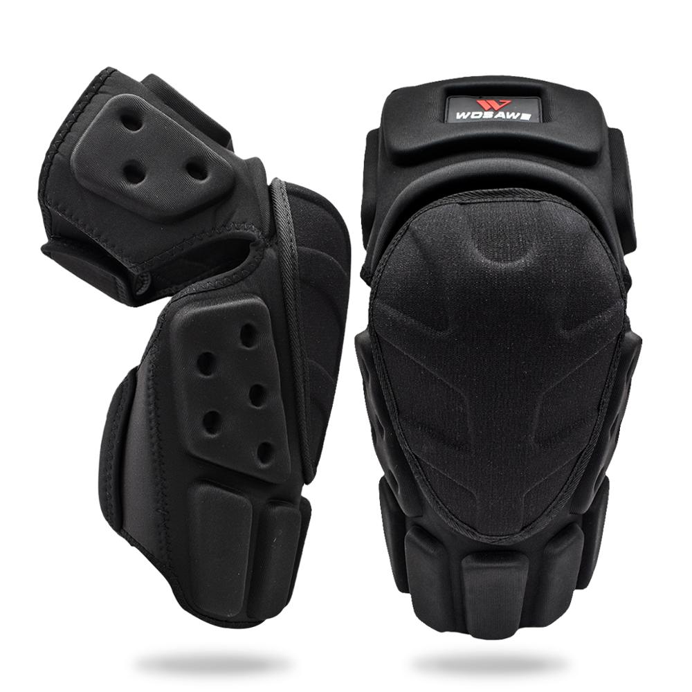Wosawe motorcykel knæbeskytter motocross knæbøjle støtte skinnebenbeskyttelse knæpude benvarmer skøjteløb skateboard knæpude