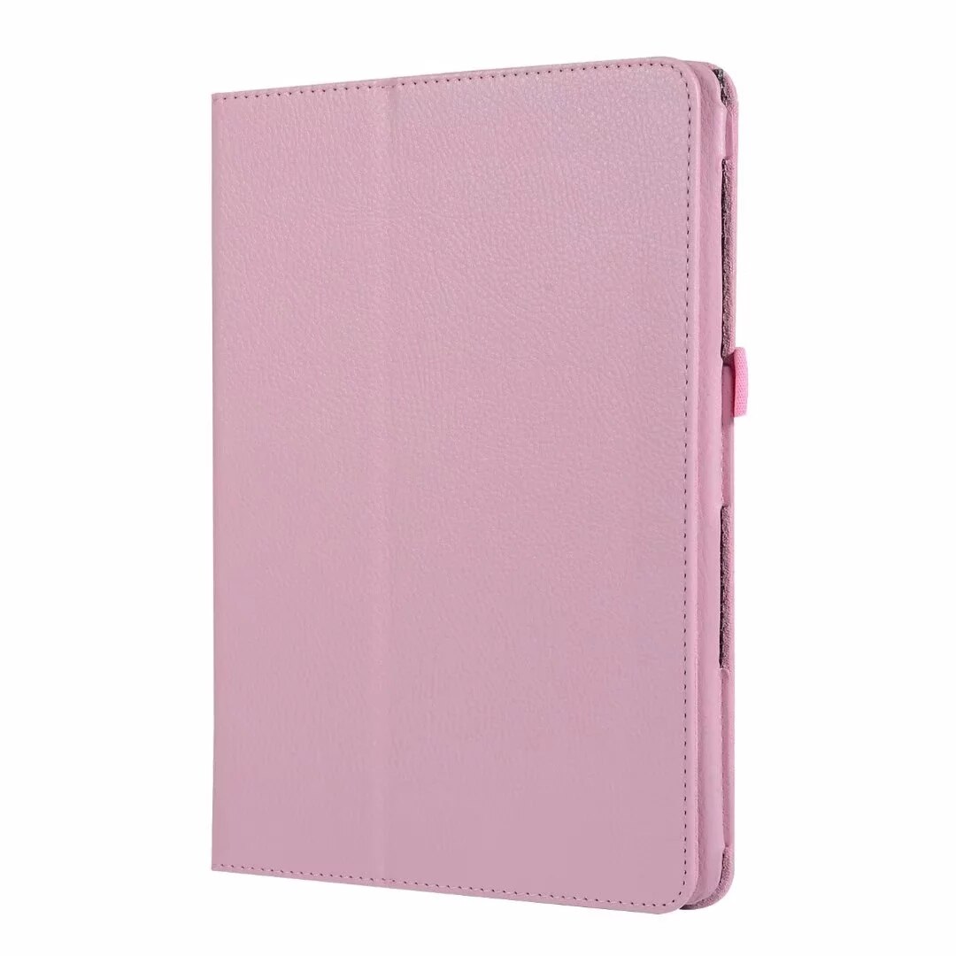 Tablet Case For Huawei MediaPad M5 Lite 10 PU Leather Folding Stand Cover For Huawei M5 Lite 10 BAH2-W19/L09/W09 Case + Pen: pink