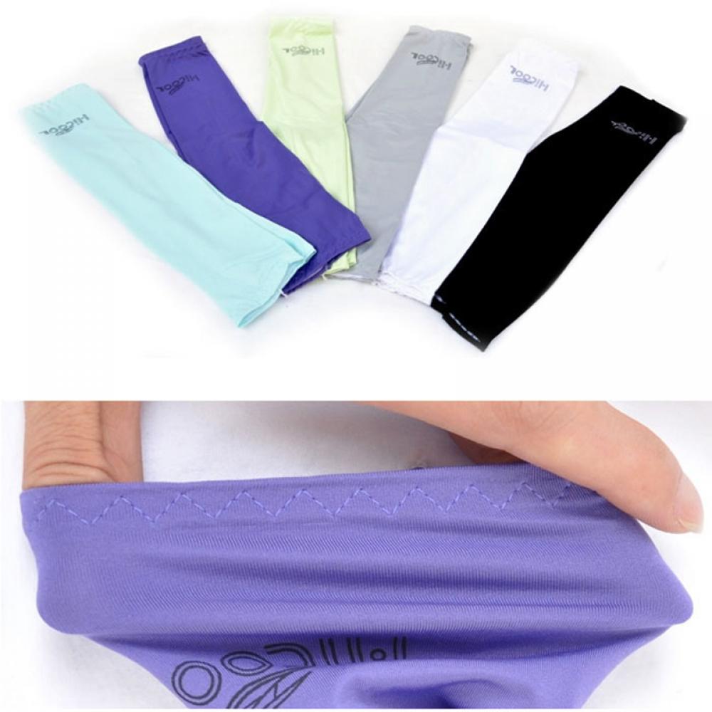 1 par sommersol nyttig beskyttelse ærmevarmere cykel cykel golf uv arm ærmebetræk cn