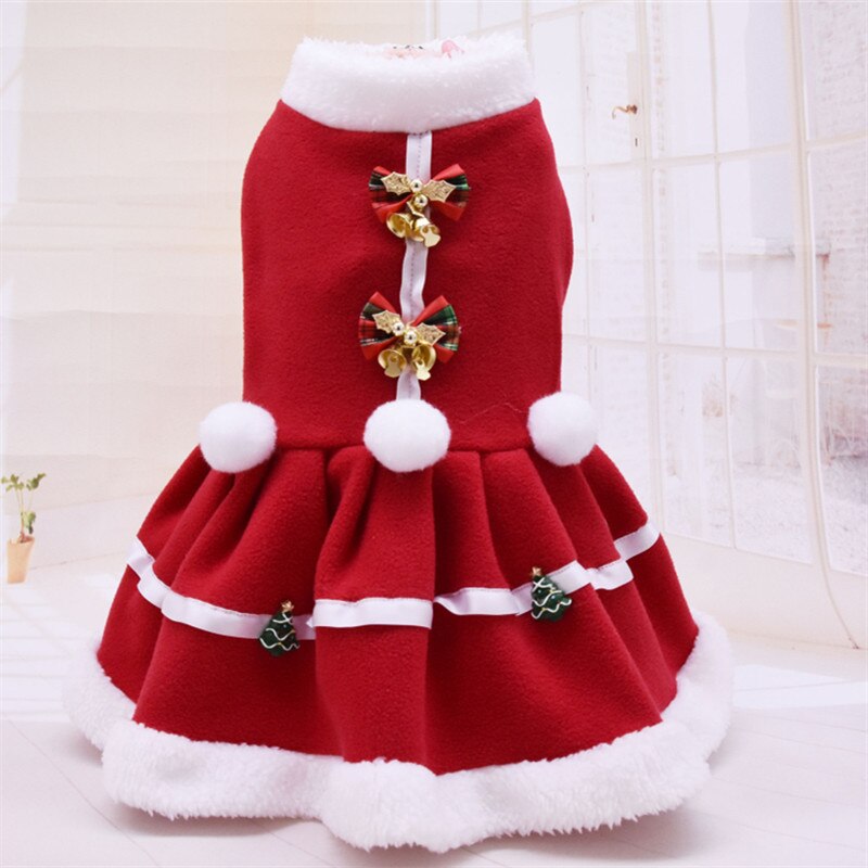 Kerst Hond Jurk Winter Hond Kleding Xmas Hond Outfit Kat Puppy Chihuahua Yorkshire Pommeren Poedel Bichon Huisdier Kostuum