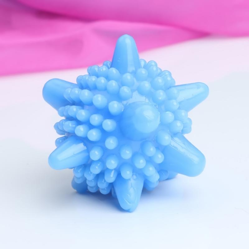 Boule de lavage magique en forme d'étoile de mer, 1 pièce, boule de nettoyage solide pour Machine à laver et vêtements