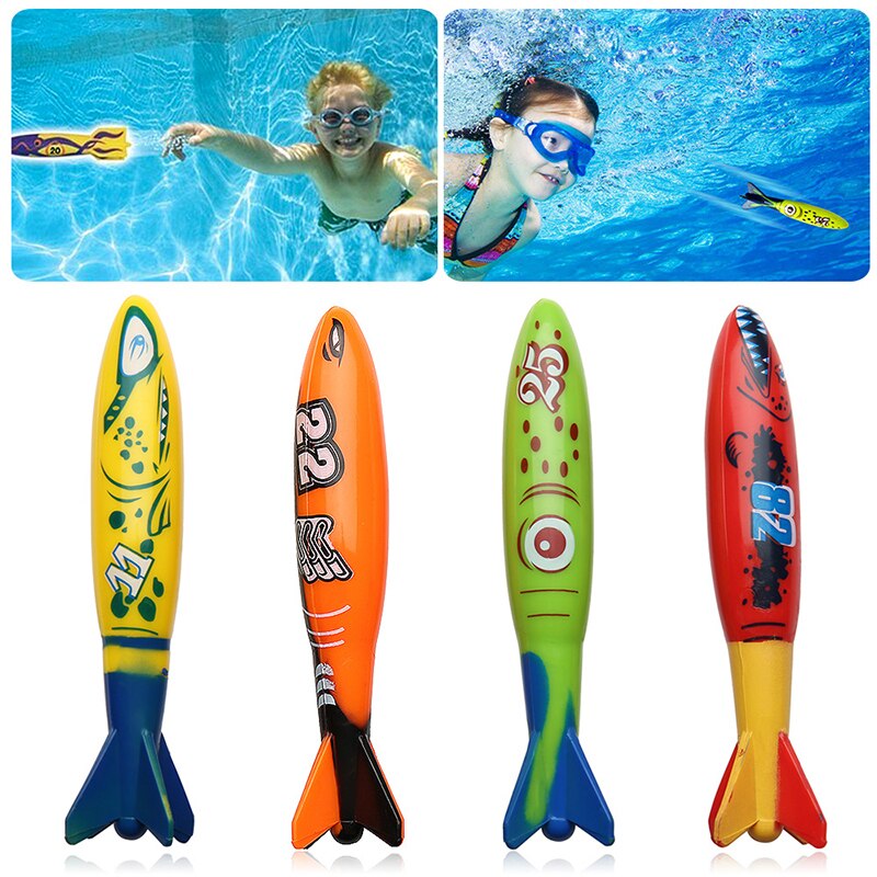 Raket Gooien Speelgoed Zomer Shark Grappig Zwembad Duiken Game Speelgoed Voor Kinderen Dive Dolfijn Accessoires Speelgoed Set