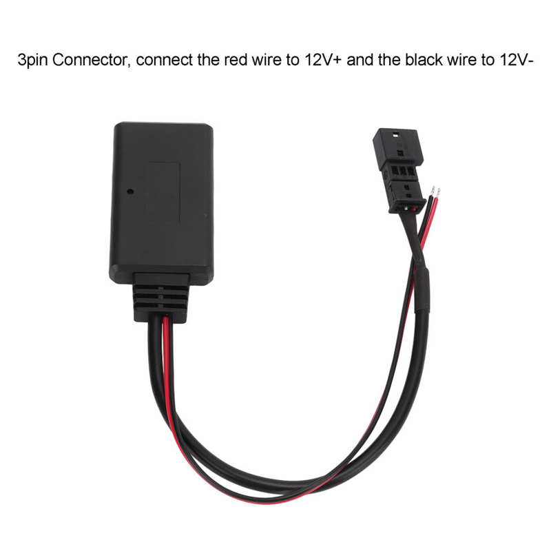 Car Bluetooth Adapter Black Bluetooth5.0 AUX in Module for Upgrade