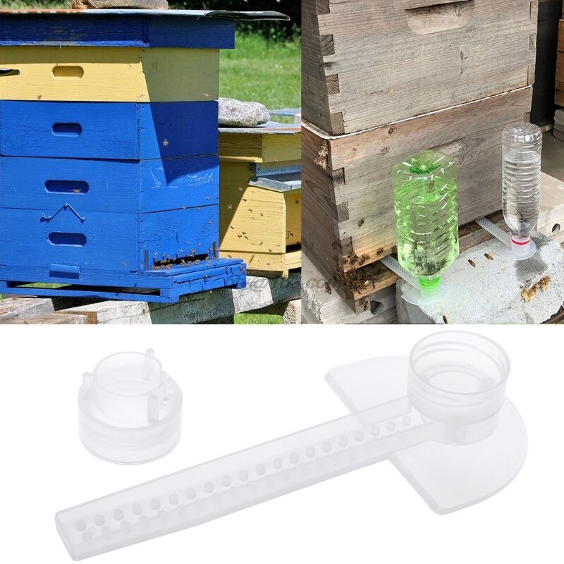 10 Stuks Plastic Bijenkorf Feeder Bee Drinken Fonteinen Imker Bijenkorf Tool