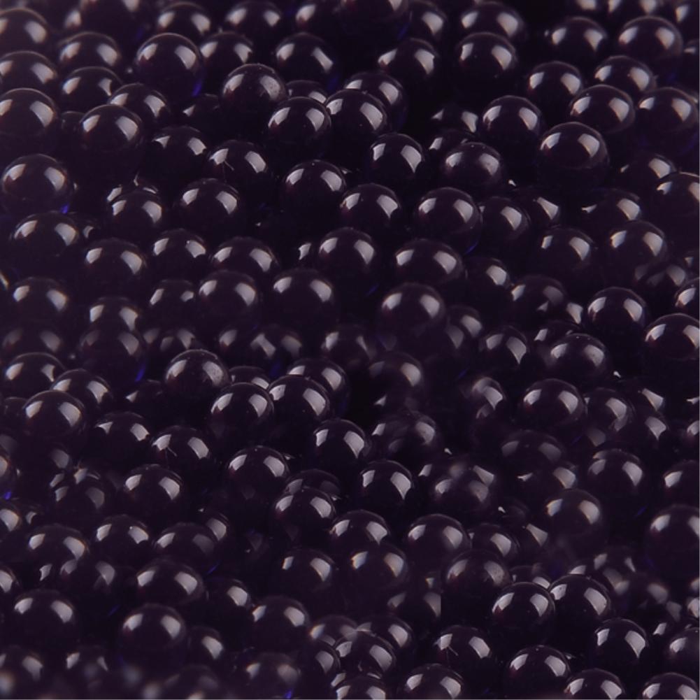 2,5mm 100g Perle bilden Kristall Boden Schlamm Hydrogel Gel Gelee Wachsenden funkeln Kugeln Wasser Perlen einstellen Hochzeit Hause Dekor Dünger: dunkel Violett