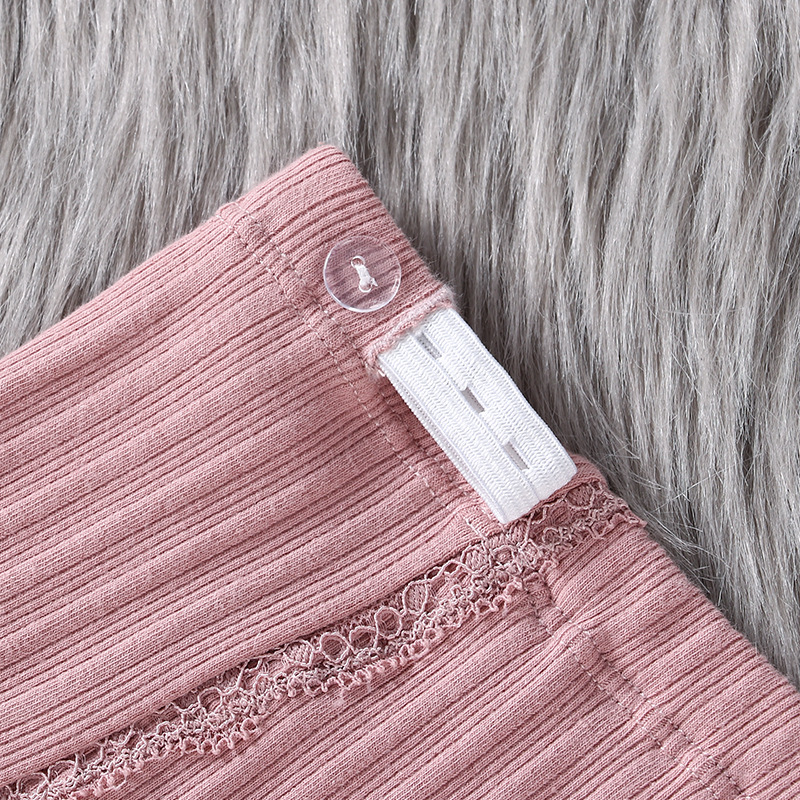 Mutandine di pizzo premaman a vita alta donne incinte pancia mutande slip gravidanza intimo donna abiti traspiranti rosa grigio