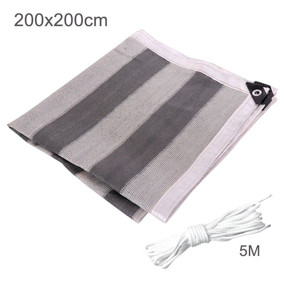 HDPE 90% Plants Protecting with 5M Rope Sun Block Garden Netting Mesh for Balcony Garden Villa Backyard Sun-shade Net: A1