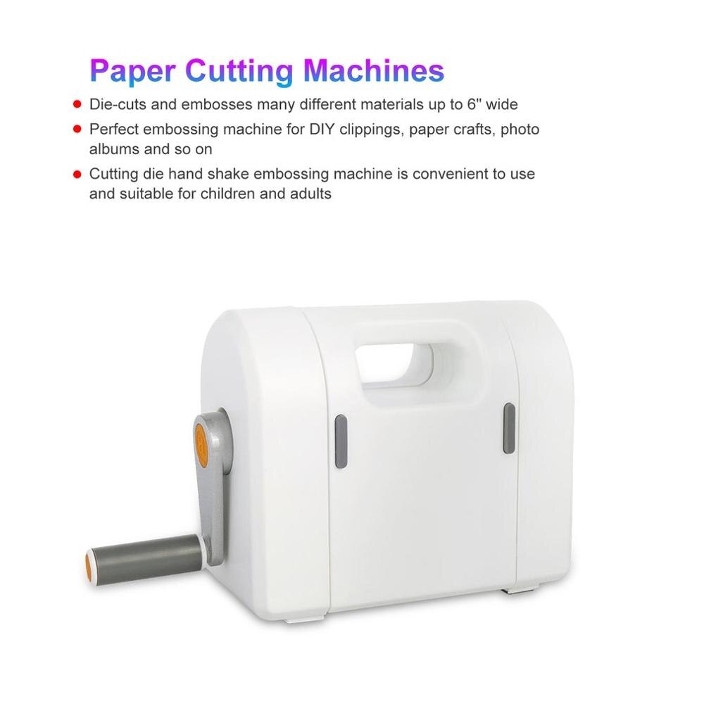 Hand Aangezwengeld Papier Snijden Machines Papier Kunst Hand Schudden Embossing Machine Diy Mes Sterven Developmental Speelgoed Voor Kinderen Te