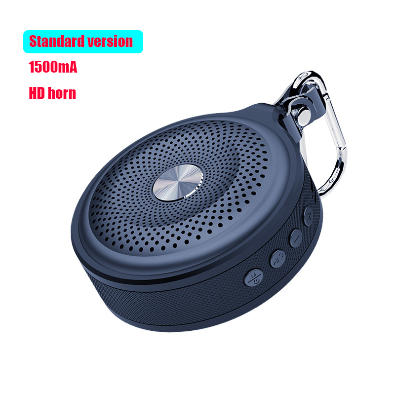Mini Bluetooth Speaker Outdoor Hifi Subwoofer Portable Hands-free Call Music Sound Box TF Card MP3 Player Computer Loudspeaker: black