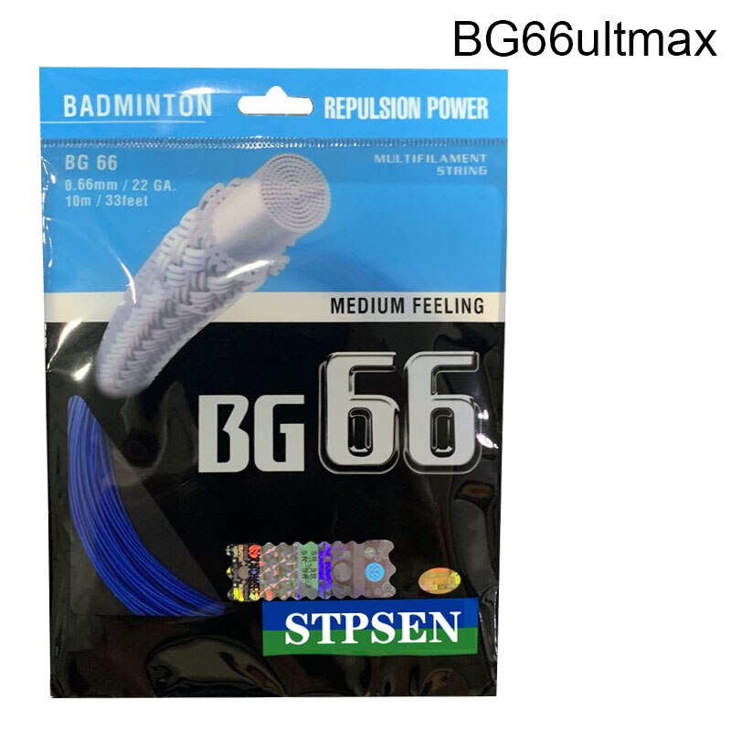 Badminton Training Racket String Line ND65 /95 Badminton Racket Line Durable WHShopping: BG66ultmax