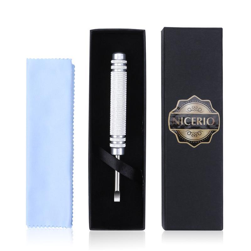 zegarek Powrót otwieracz pokrywy narzędzie przyrząd robić otwierania kopert zegarków podważ typ narzędzia robić naprawy z niebieskie okulary tkaniny i czarna skrzynka