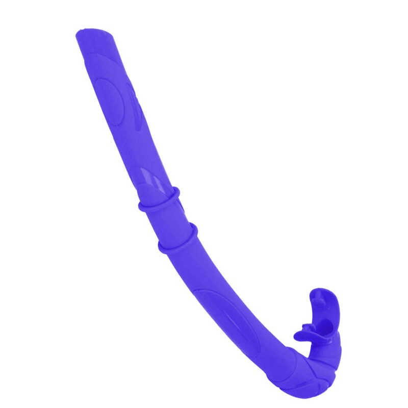 Tube de respiration flottant pour plongée sous-marine, Gel de silice, pour adultes, natation, piscine, Sport sous-marin: Bleu