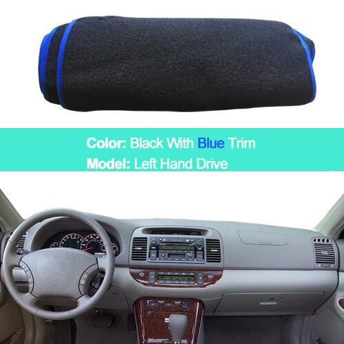 Car Dashboard Cover Dash Mat Pad For Toyota Camry XV30 2002 2003 2004 2005 2006 LHD RHD Dash Board Cover Carpet Auto Sun DashMat: Blue