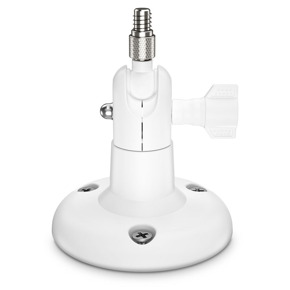 1 Pack Adjustable Wall Mount for ARLO HD/ARLO PRO/ARLO PRO2/ARLO GO/ARLO ULTRA/WYZE CAM PAN Home Camera Mounting Bracket Outdoor: White