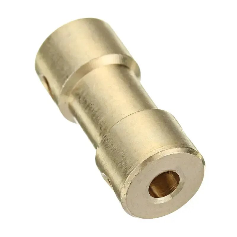 3.17Mm-3.17Mm Messing Koppeling Spindel Motor Askoppeling Connector Voor Eleksmill Graveur Cnc Router