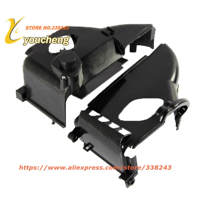 Scooter AB Cover Fan Set GY6 50 80cc Radiating Cover Plastic Part Repair Bike Engine Part Moped SRTJ-GY50