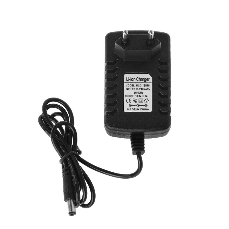 EU/noi tappo 4 S 16.8V 2A AC Caricabatteria per 18650 Batteria Al Litio 14.4V Al Litio Serie 4 caricatore Della Parete Della Batteria li-ione 110V-245V