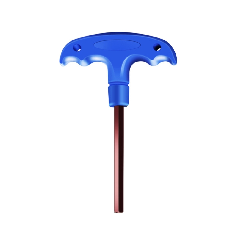 Reliable T-Handle Allen Wrench with Rubber Grip Long Handle Allen Key: green
