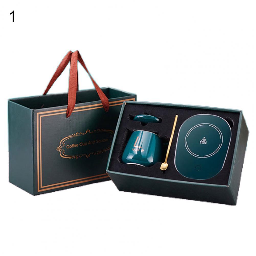 Electric Coaster Universal Heating Mug Pad Constant Temperature Quick Heating Cup Warmer Mug Heater Tray Electric Heated Pad: 1