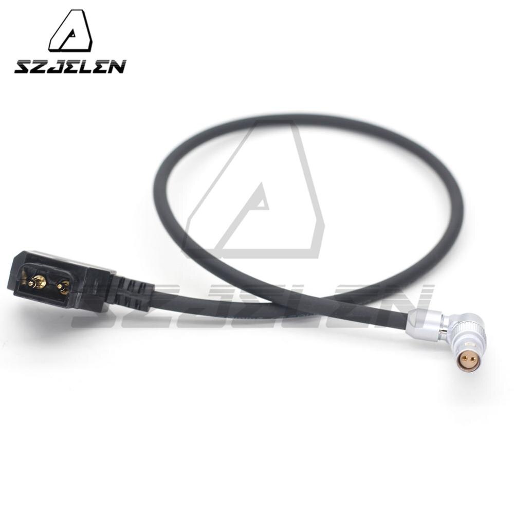 Haakse Elleboog Rood Camera Komodo 2pin Vrouwelijke Om D-TAP Power Kabel