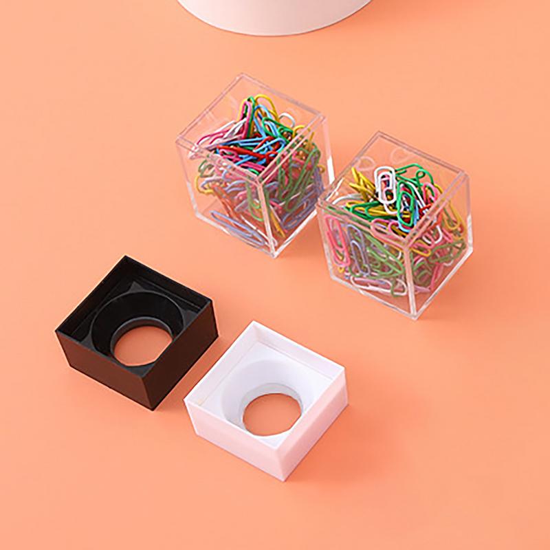 Nowy Organizer na Spinacze Biurowe Magnetyczny Pojemnik na Spinacze Biurowe Organizer na Spinacze Biurowe Porta Klipsy Dispensador