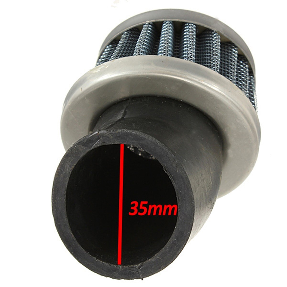 35mm Gaas Luchtfilter Bent Tube 50-110CC Motorfiets Scooter ATV Quad Dirt Pit Bike