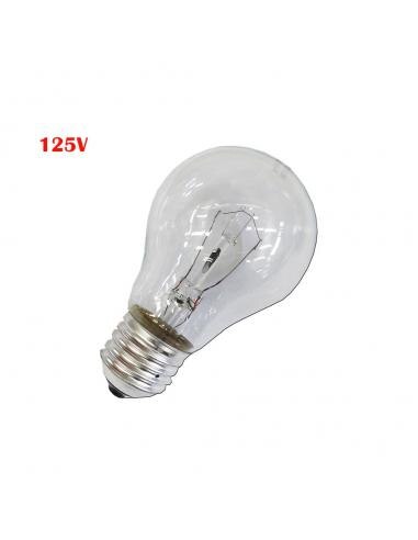 Bombilla standard clara 60w e27 125v (solo uso industrial)