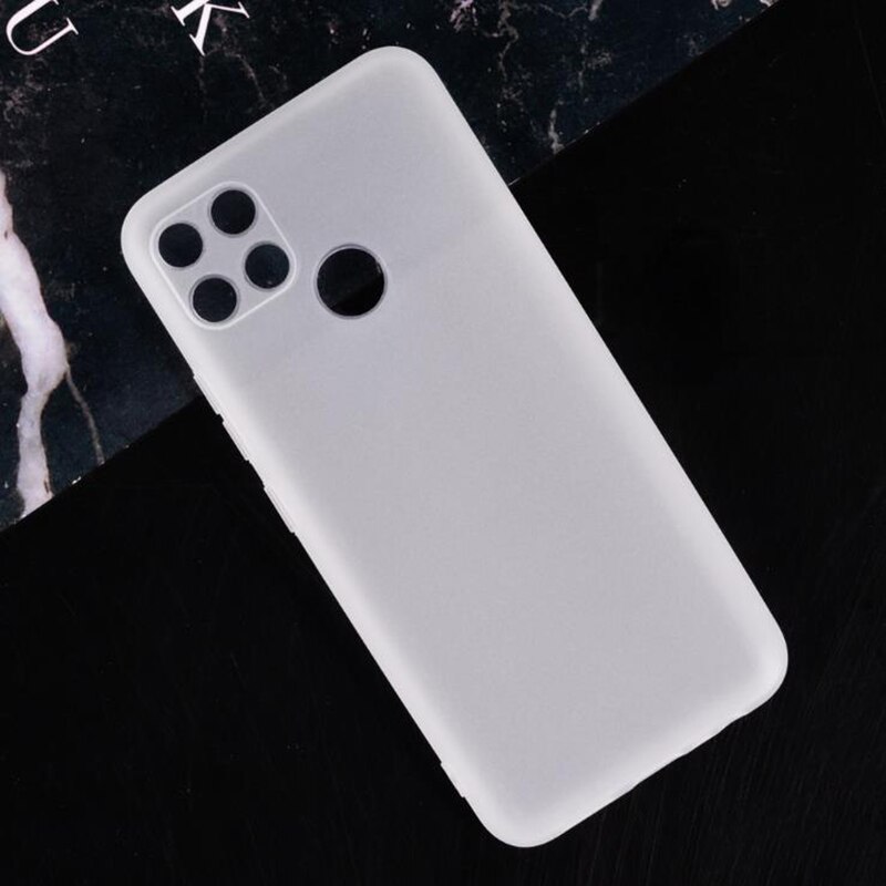 Soporte de anillo trasero para OPPO Realme 7i, carcasa de teléfono de silicona suave TPU, Realme7i, RMX2193: TPU Case White