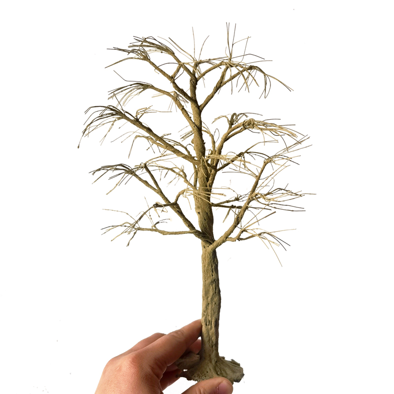 Model Tree Trunk Wires Tree Model Material Handmade Tree For Making Simulation Tree Powder Miniature Tree Model Train Layout: Champagne