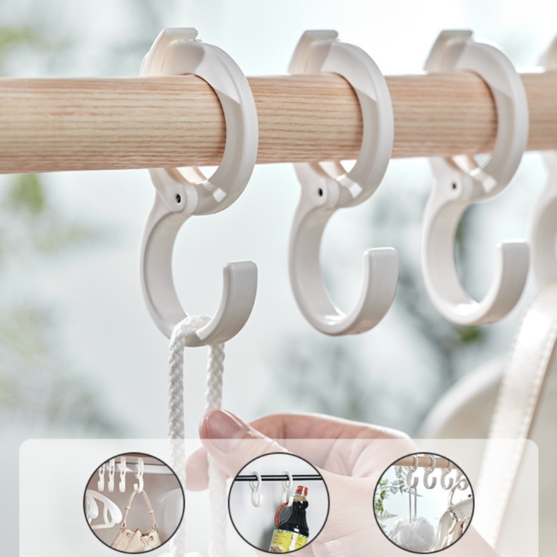 Verstelbare Multifunctionele Clip Haak Voor Diverse Polen Praktische Tafel Side Opknoping Haken Stevig Gesp Anti Slip U90A
