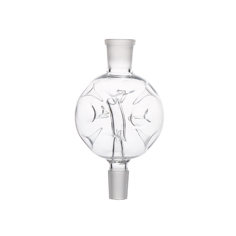 Doppelwandiger 18,8 mm Totenkopf-Melasse-Fänger aus Metall, Shisha-Wasserpfeifen-Anschluss, Narguile, klare Farbe, verschiedene Entwürfe erhältlich