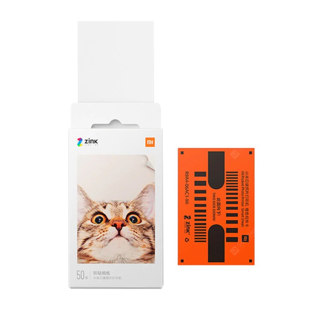 Zink Pocket Fotopapier Zelfklevend Foto Voor 3-Inch Xiaomi Pocket Photo Printer Canon Zoemini Lg PD261 251 233