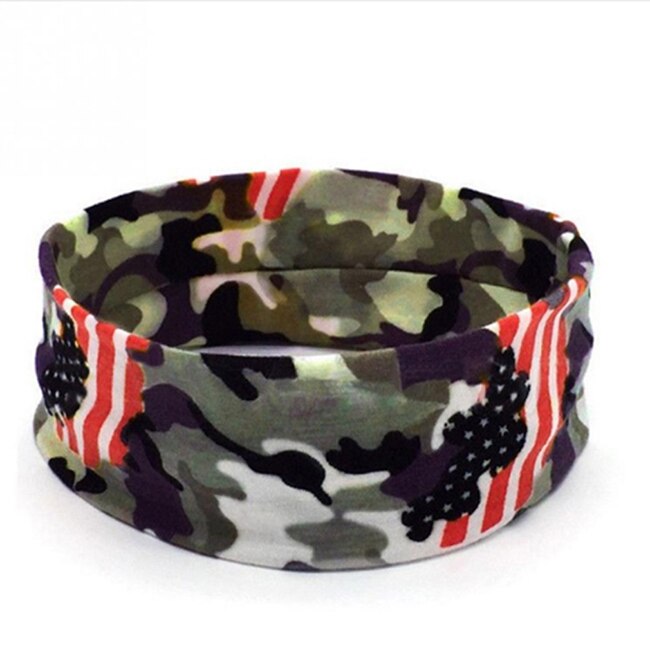 Yoga cheveux bandes Sport élastique bandeau Sport Yoga accessoire danse Biker large bandeau ruban extensible coton bandeau: 16