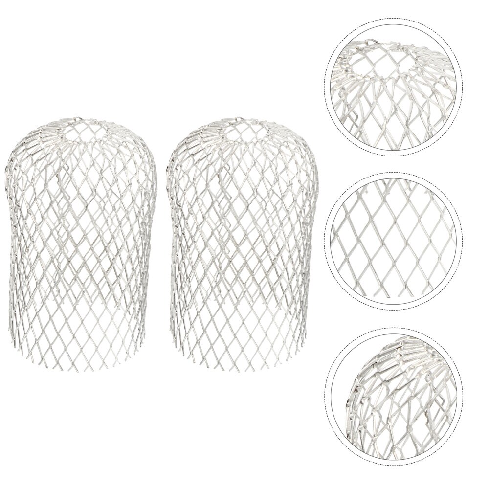 2pcs Leaf Sieve Screen Covers Mesh Gutter Downspout Guard Gutter Screen Covers: Default Title
