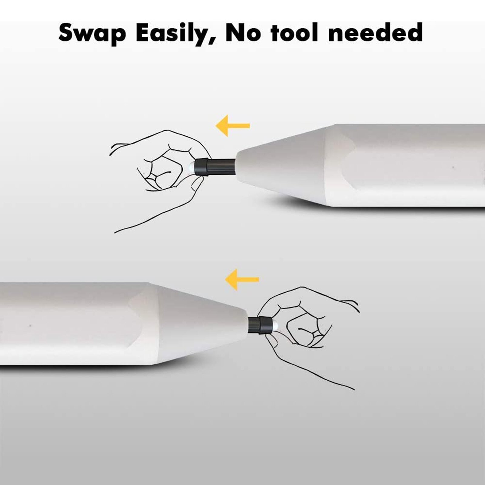 3PCS Surface Pen Tips Replacement For Surface Pro4/5/6/7 Book And For Surface Pro Pen Tablet Pen