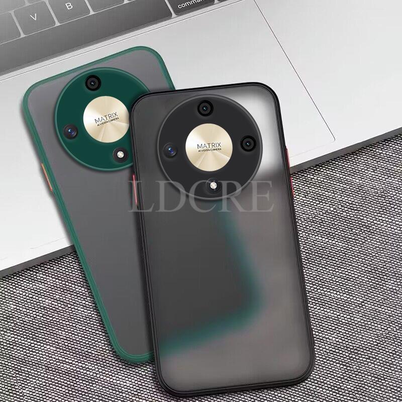 etui na Honor X9b silikon TPU matowy pokrywa etui na Honor X9b X9a etui Honor X9b Capa ochraniacz Przezroczyste gumowe etui