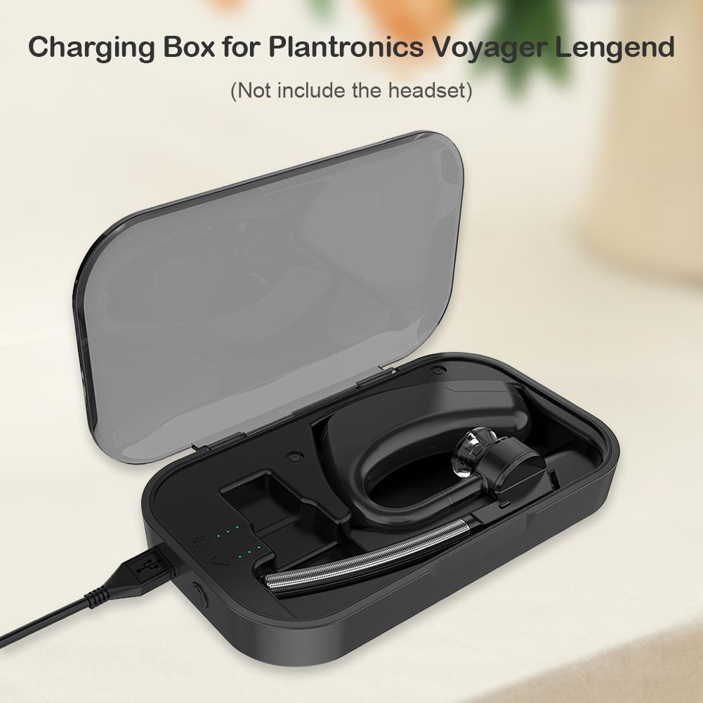 Kannettava langaton bluetooth -kuulokkeiden latauskotelo plantronics voyager legend/plantronics voyager 5200 -lataukselle