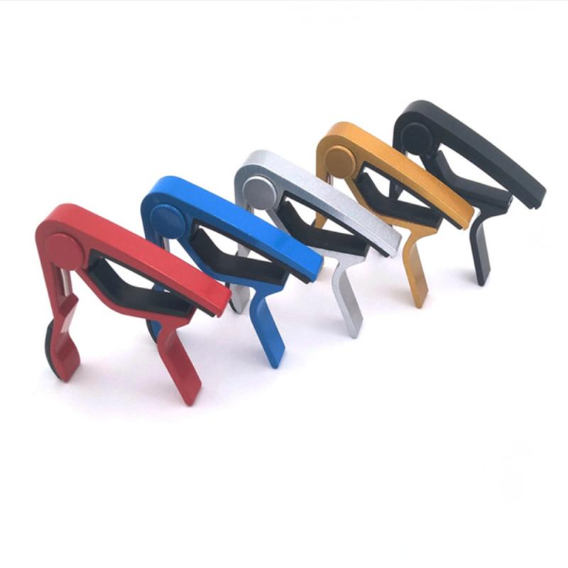 Universal Capo Aluminium Alloy Metal Guitar Capo Quick Change Clamp Key Acoustic Classic Guitar Capo Tone Adjusting Guitar Parts