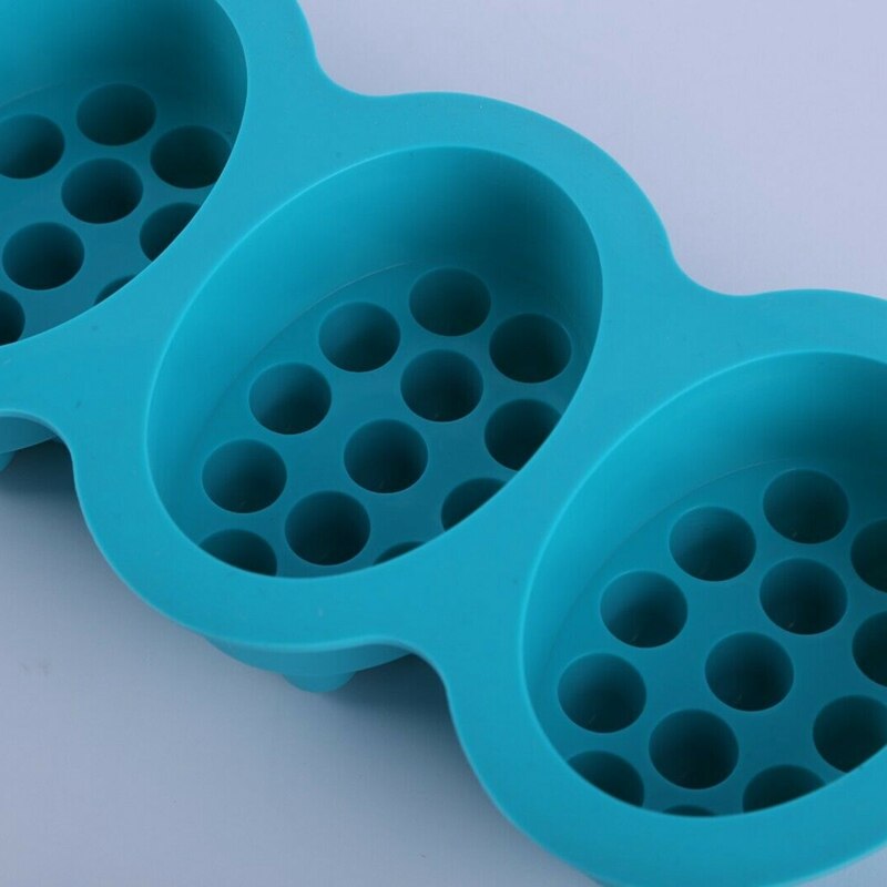 4 Holte Massage Bar Silicone Mold 3D Voor Pudding Zeep Jelly Mould Lade Duurzaam
