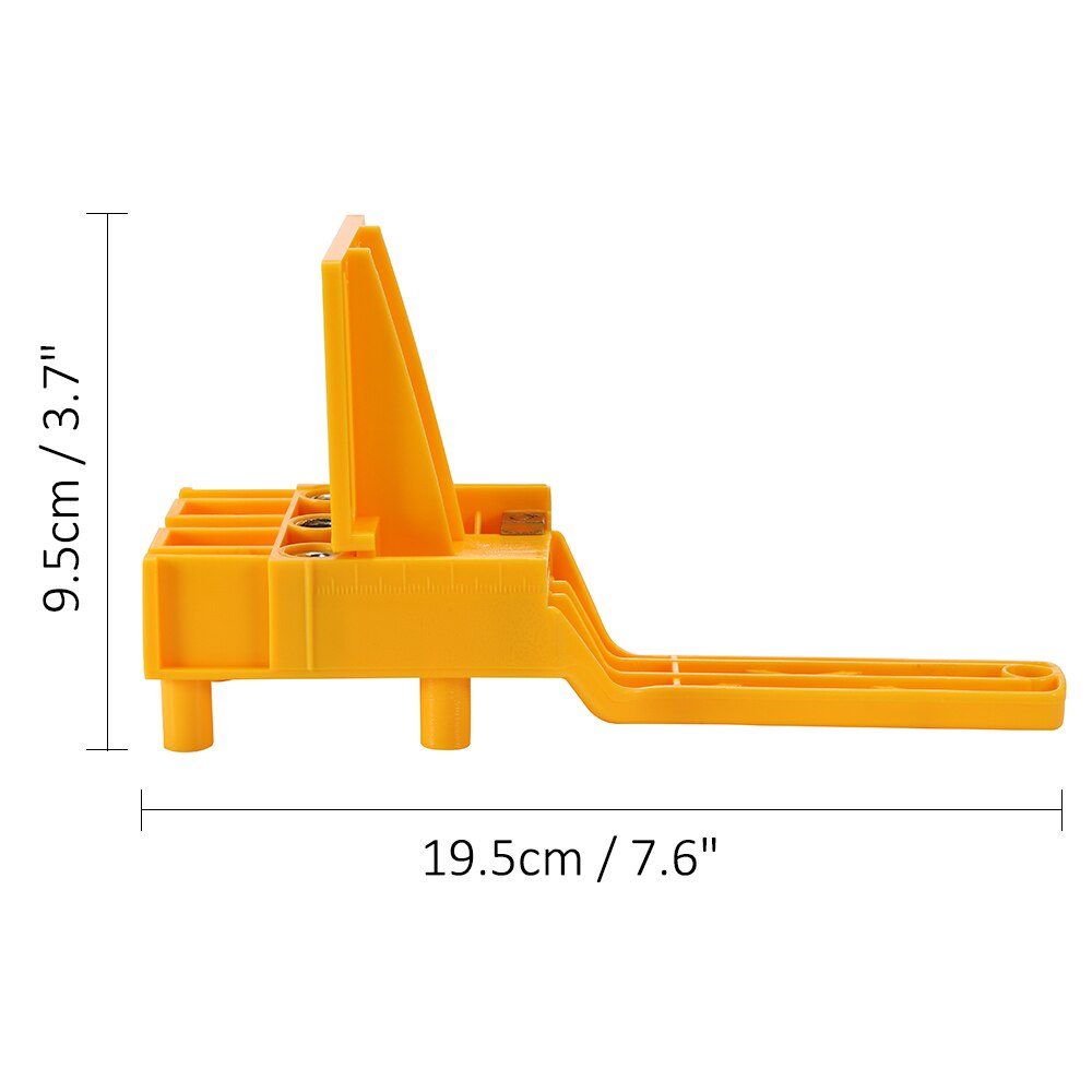 Puuntyöstötappi jigi 6 8 10mm poranohjain metalliholkki kädessä pidettävä puun tappireikäpora