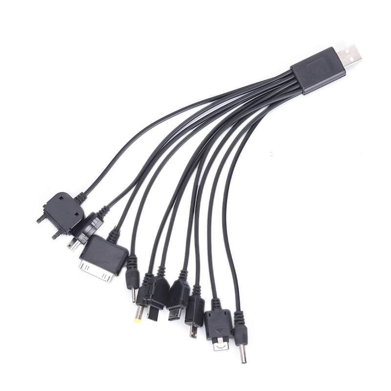 10 en 1 multifonction USB câble de transfert de données universel Multi broches câble chargeur USB adaptateur données fil cordon