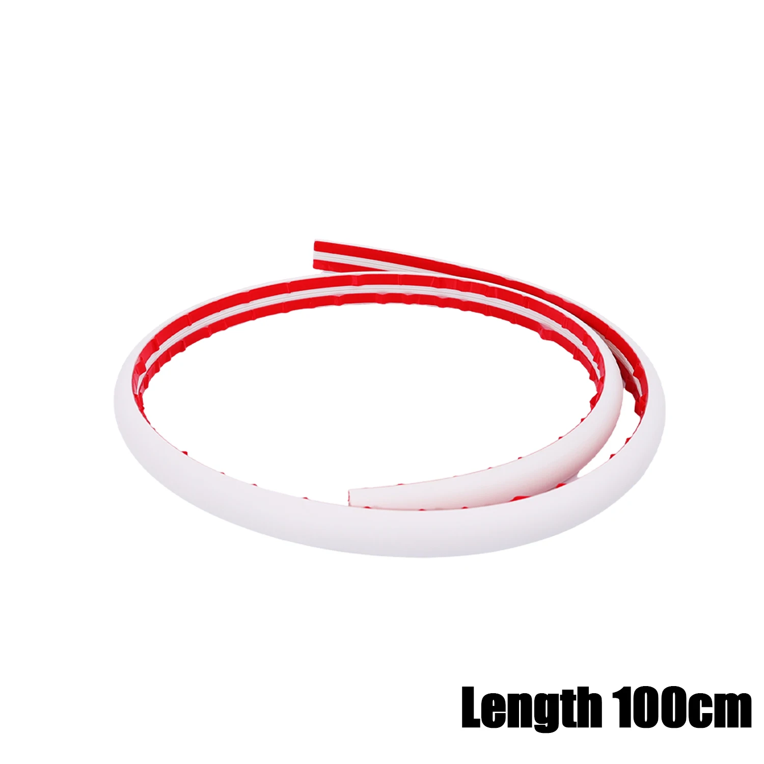 Floor Cord Cover Self-adhesive Car Door Seal Strip Waterproof Flexible Electrical Conduit Cable Protectors Home Wiring Accessory: SKY BLUE / 100m