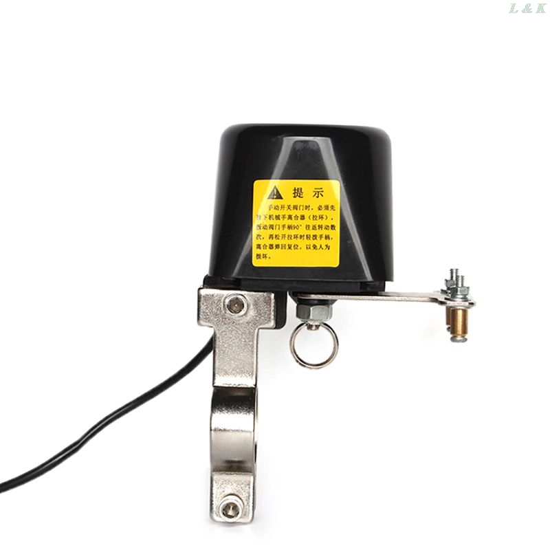 1/2" Gas Water Pipeline Manipulator Valve Ball Smart Controller Leak Automatic System Shutoff Cut Off Kitchen Bathroom