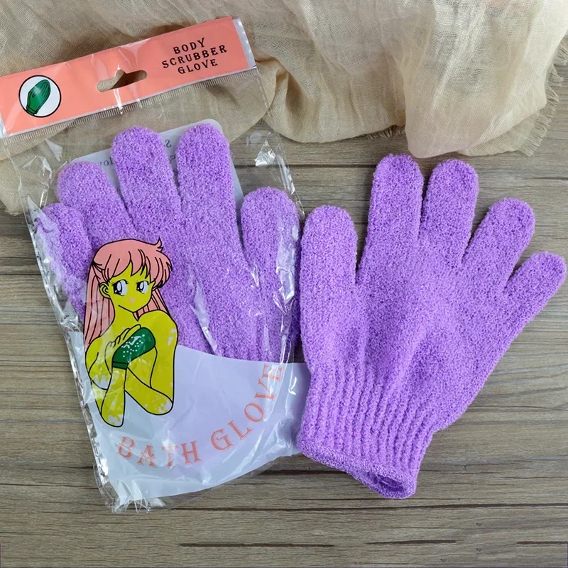 Gant de toilette de nettoyage du corps, brosse douce, maison, hôtel, salle de bain, boule de douche, ensemble d'épurateur de dos, serviette exfoliante pour la peau, gants de bain