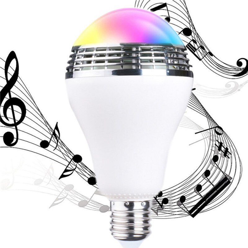 En-til-en forbindelse ledet musiklampe med smart bluetooth højttaler multi farve skiftende app kontrol rgb