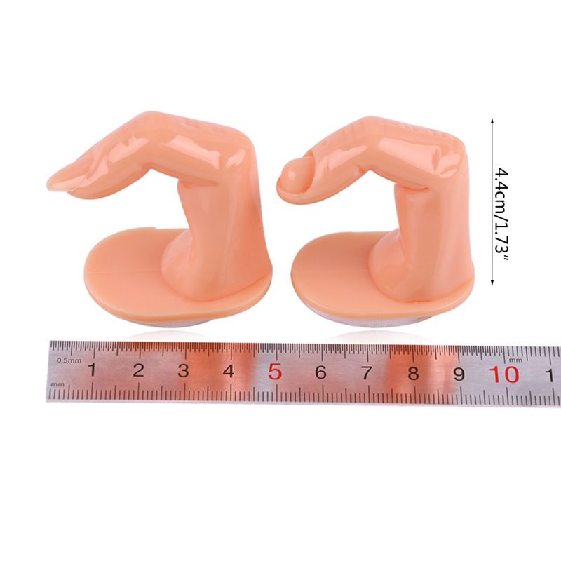 Plastic Praktijk Nep Vinger Nail Art Model Vinger Hulpmiddel